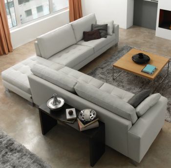 Καναπές γωνιακός mod.PERSA σε τρία μερη με ανεξάρτητο σκαμπώ γωνίας ή μέσης